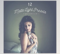 Download Pack 12 Lightroom Presets Matte By Presets Light Shop (LRTEMPLATE, JPG)