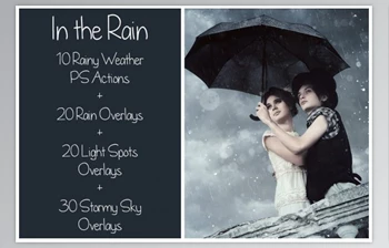 Download Rain <span class='badge badge-warning'>Bundle</span> – Actions&Overlays By LovePhotoMoment