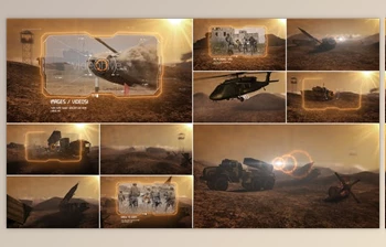 Download Desert <span class='badge badge-warning'>War</span> slideshow (Videohive 24477262) - AE Project
