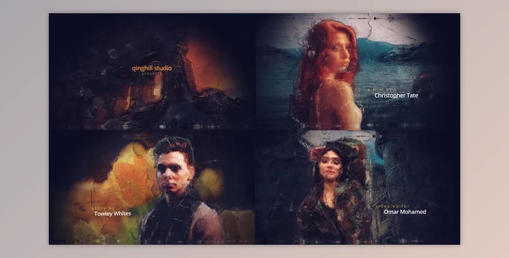 Download Paint Your Movie Credit V2 (Videohive  28451178) - AE Project