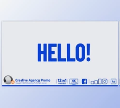 Download Creative Agency Promo (Videohive 29925921) - AE Project