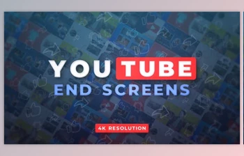 Download YouTube End <span class='badge badge-warning'>Screens</span> 4K v.2 (Videohive 32809059) - AE Project