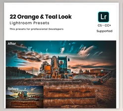 Download 22 Orange and Teal Look Lightroom Preset By LollipopGraphics (LRTemplate)