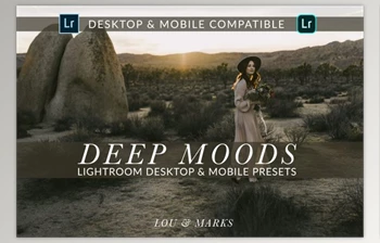 Download Deep <span class='badge badge-warning'>Moods</span> Desktop and Mobile Presets By Lou&marks