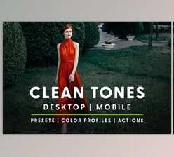 Download Clean Tones – Actions & Presets By Hydrozi Presets