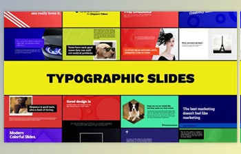 Download Typographic Slides (Videohive <span class='badge badge-warning'>32453179</span>) - AE Project