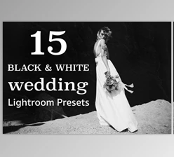 Download TOP 15 BW WEDDING Lightroom Presets By Pavel Melnik Photography