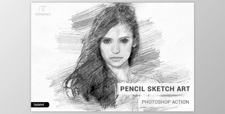 Download Pencil Sketch Art Photoshop Action By SlideSalad