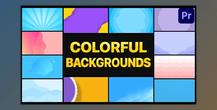Download Colorful Backgrounds - Premiere Pro MOGRT (Videohive 32762342)