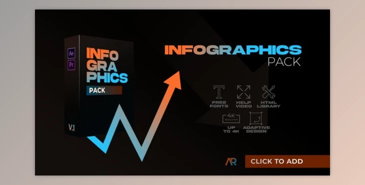 Download Infographics Pack - MOGRT (Videohive 32754265)