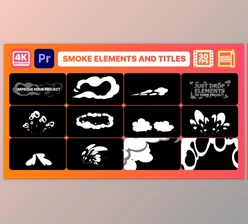 Download Smoke Pack And Titles - Premiere Pro MOGRT (Videohive 32736774)