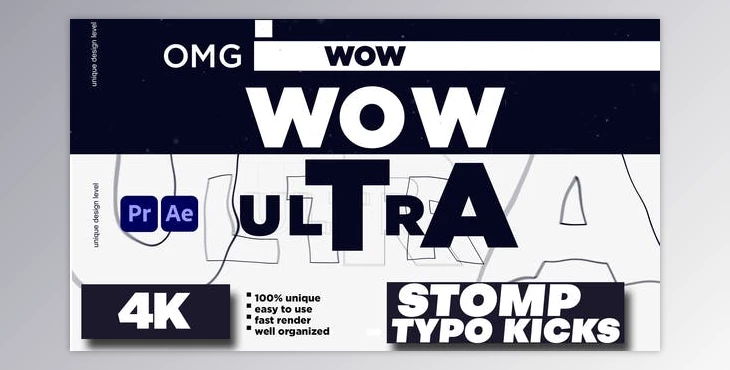 Download Stomp - Typo Kicks (Videohive 32677361) - PR Project