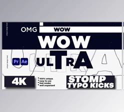 Download Stomp - Typo Kicks (Videohive 32677361) - PR Project