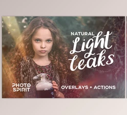 Download Natural Light Leaks Overlays By PhotoSpirit