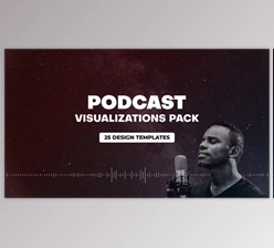 Download Podcast Audio Visualization Pack (Videohive 31013297) - AE Project