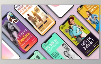 Download Travel Instagram Story Slideshow - <span class='badge badge-warning'>B83</span> (Videohive 32834192) - AE Project