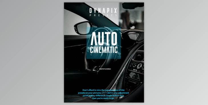 Download DYNAPIX Auto Cinematic Lightroom Mobile and Desktop Presets By asokeretope
