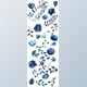 Download Indigo Blue Watercolor Flowers Set By whiteheartdesign (PNG, JPEG)
