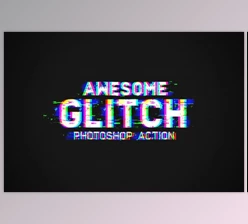 Download Glitch Photoshop Action By buzzAart (ATN)