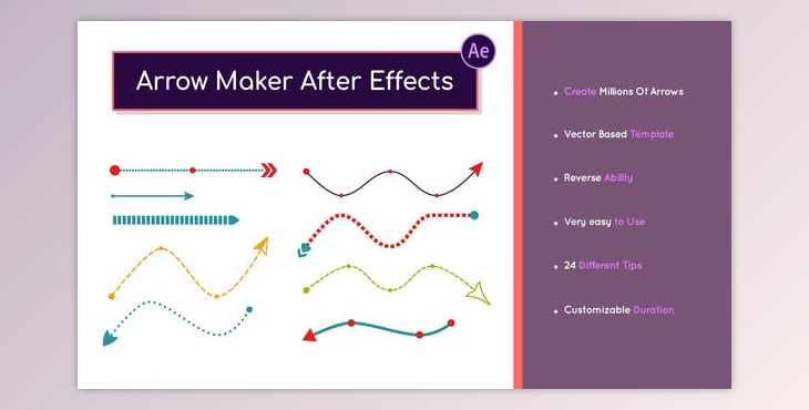 Download Arrow Maker After Effects (Videohive 32858646) - AE Project
