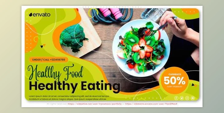 Download Health Food - Restaurant Promotional (Videohive 32849694) - AE Project