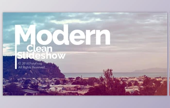Download Modern <span class='badge badge-warning'>Clean</span> Slideshow (Videohive 21207268) - AE Project