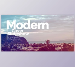 Download Modern Clean Slideshow (Videohive 21207268) - AE Project