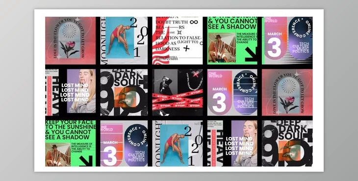 Download Typography abstract post (Videohive 32623477) - AE Project
