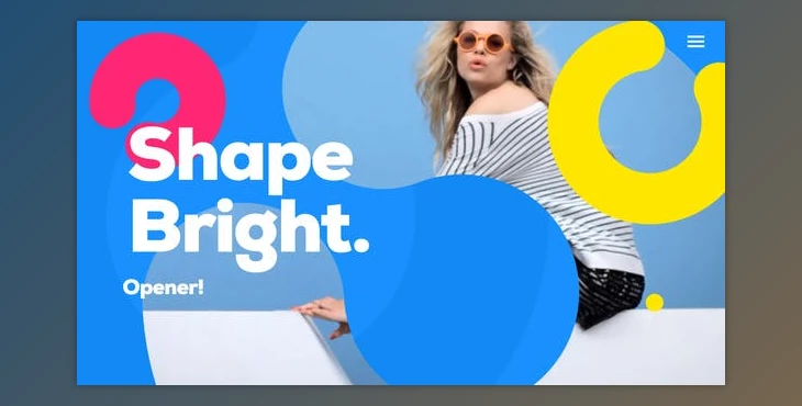 Download Bright Shape Opener (Videohive 32680881) - AE Project