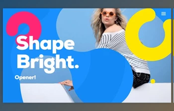 Download Bright <span class='badge badge-warning'>Shape</span> Opener (Videohive 32680881) - AE Project