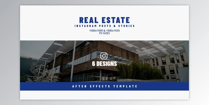 Download Real Estate Instargram Posts & Stories (Videohive 32724469) - AE Project