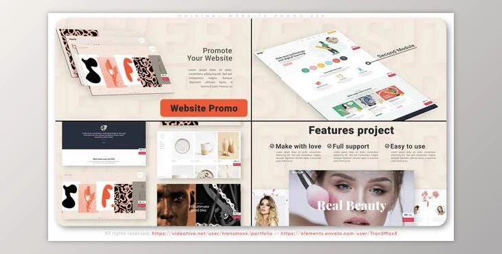 Download Original Website Promo Z14 (Videohive 32695523) - AE Project