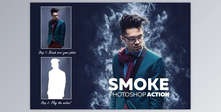 Download Smoke Photoshop Action By Willa