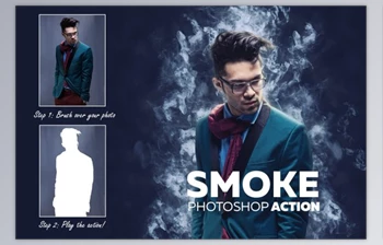 Download Smoke <span class='badge badge-warning'>Photoshop</span> Action By Willa