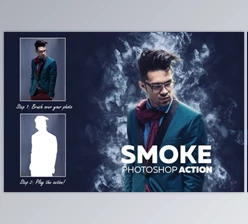 Download Smoke Photoshop Action By Willa