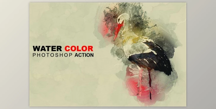 Download Water Color Photoshop Action By buzzAart