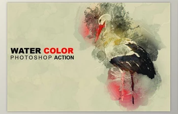 Download Water Color <span class='badge badge-warning'>Photoshop</span> Action By buzzAart