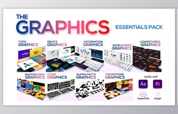 Download The Graphics <span class='badge badge-warning'>Essentials</span> Pack (Videohive 23452149) - AE Project