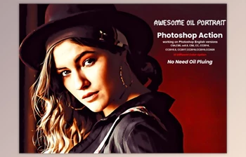 Download Awesome Oil Portrait PS Action By <span class='badge badge-warning'>Studio</span> Retouch