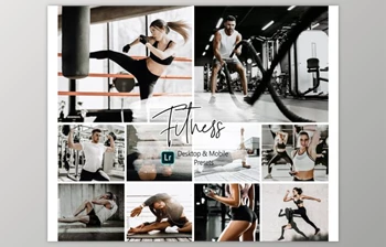 Download 10 Fitness Lightroom <span class='badge badge-warning'>Presets</span> By MockTurtleStudio