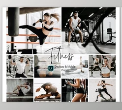 Download 10 Fitness Lightroom Presets By MockTurtleStudio