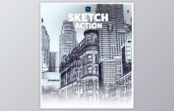 Download Sketch Effect <span class='badge badge-warning'>Action</span> By InfoLabMENA (ATN)