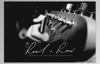 Download Real + Raw - <span class='badge badge-warning'>Photoshop</span> <span class='badge badge-warning'>Actions</span> By Rachel Irving