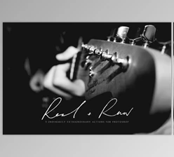 Download Real + Raw - Photoshop Actions By Rachel Irving