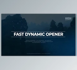 Download Fast Dynamic Opener (Videohive 22992395) - AE Project