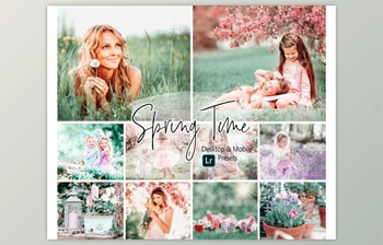 Download 10 <span class='badge badge-warning'>Spring</span> Time Lightroom Presets By MockTurtleStudio