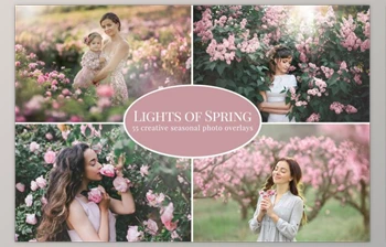 Download Lights of Spring photo overlays <span class='badge badge-warning'>CreativeMarket-5879066</span> (JPG)