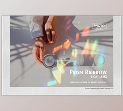 Download Prism Rainbow Light Leaks Overlays GraphicRiver-32687434 (JPG, ATN)