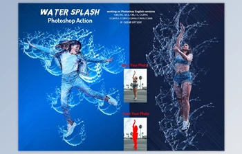 Download <span class='badge badge-warning'>Water</span> Splash Photoshop Action CreativeMarket-5964508 (ATN)