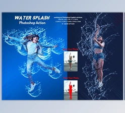 Download Water Splash Photoshop Action CreativeMarket-5964508 (ATN)